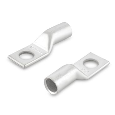 AWG Short Barrel Copper One Hole Compression Lugs
