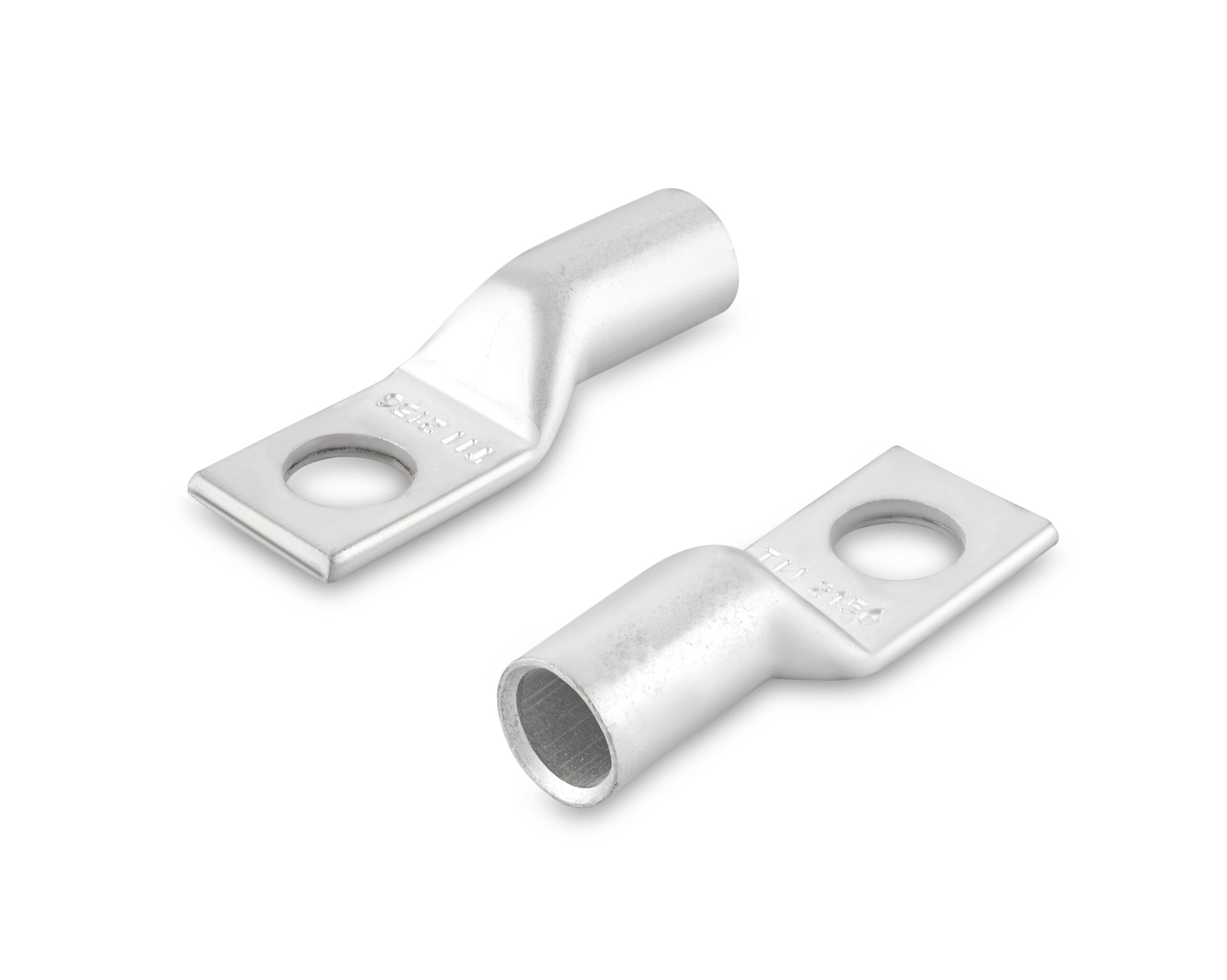 AWG Short Barrel Copper One Hole Compression Lugs