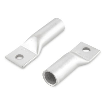 AWG Long Barrel Copper One Hole Compression Lugs